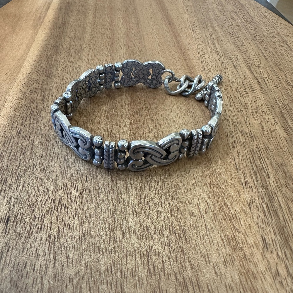 Brighton Silver Celtic Knot Bracelet